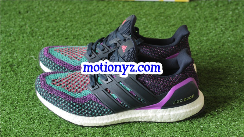 Real Boost Adidas Ultra Boost 2.0 Night Navy/Shock Purple